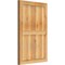 Ekena Millwork Framed Board-n-Batten Shutters, Rough Sawn Western Red Cedar, 21 1/2W x 33H, PR RBF06S21X033RWR - alternate 3